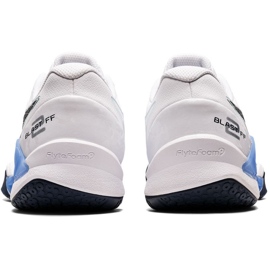 Pantofi de handbal Asics Blast Ff 2 W 1072A046 103 alb alb 2