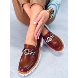 BM Mocasini cu platforma de la Catz Camel maro 2 BM Mocasini cu platforma de la Catz Camel maro 2