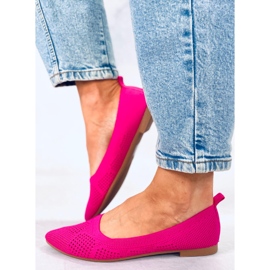 BM Balerini ajurati Forlani Fuchsia roz 2