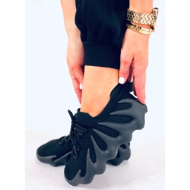 BM Pantofi formați cu șosete Eaton Black negru 1