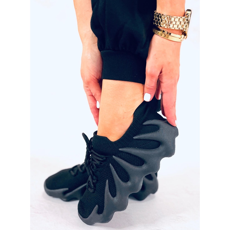 BM Pantofi formați cu șosete Eaton Black negru 1