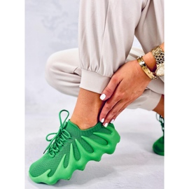 BM Pantofi formați cu șosete Eaton Green verde 1