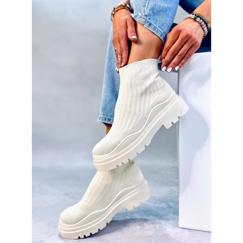 BM Botine elastice Withers bej 2