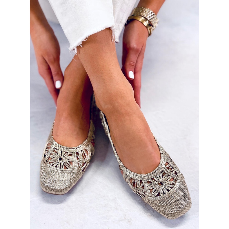 BM Balerini ajurati Sarita Gold de aur 1 BM Balerini ajurati Sarita Gold de aur 1