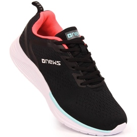 News Pantofi sport de damă pentru fitness, confortabili, negri negru 1