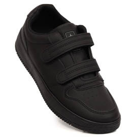 News Pantofi sport negri cu velcro NOUTĂȚI negru 1