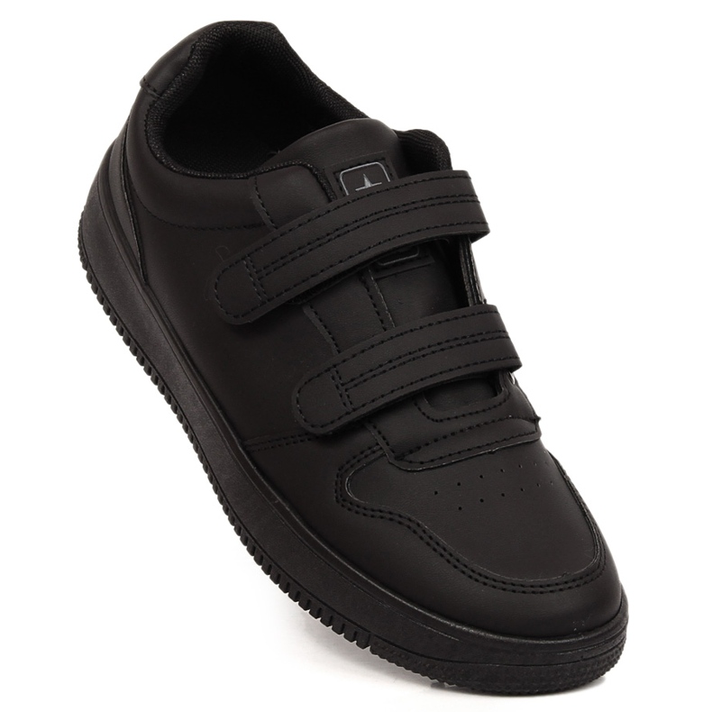 News Pantofi sport negri cu velcro NOUTĂȚI negru 1