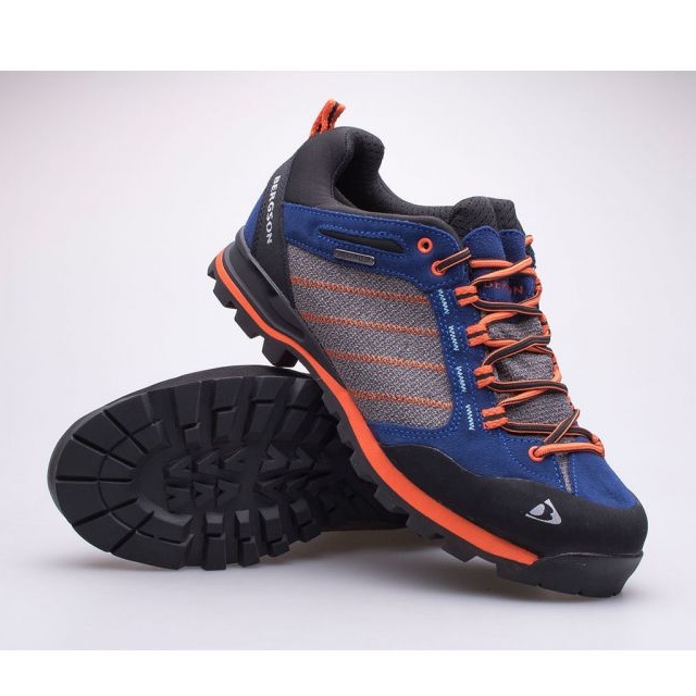 Pantofi Bergson M Kadam Low Stx negru 1