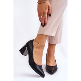 PS1 Pompe Elegante Pe Toc Negru Emma 3