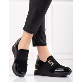 Tenisi negri Shelovet pentru damă negru 1