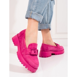 Goodin Pantofi de dama Shelovet cu platforma fucsia roz 1