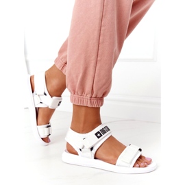 Sandale sport pentru femei Big Star HH274A026 Alb 2