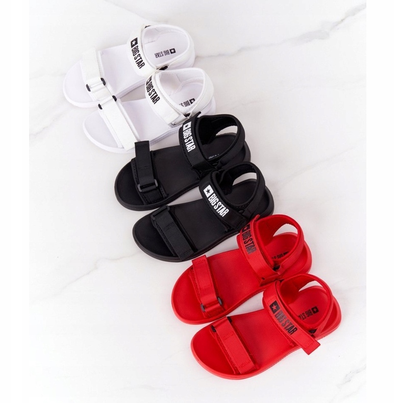 Sandale sport pentru femei Big Star HH274A026 Alb 1