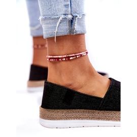 Pantofi de damă Slip On Big Star KK276008 Negri negru 4