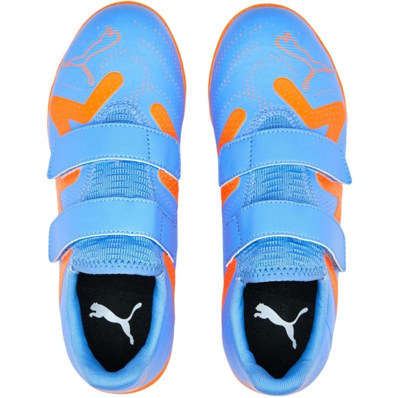 Pantofi de fotbal Puma Future Play It V Jr 107206 01 albastru albastru 1