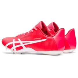 Pantofi Asics Hypersprint 8 sprint 1093A197 702 cu vârfuri roz roz 2