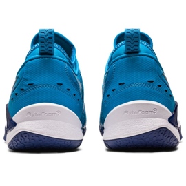 Pantofi de handbal Asics Blast Ff 3 M 1071A076 400 albastru albastru 4