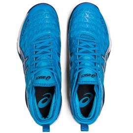 Pantofi de handbal Asics Blast Ff 3 M 1071A076 400 albastru albastru 5