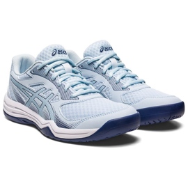 Pantofi de volei Asics Upcourt 5 W 1072A088 401 albastru albastru 4
