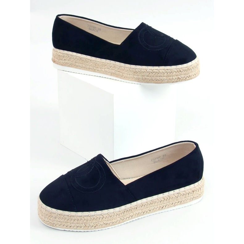 BM Espadrile Wela Black Chanel negru 2