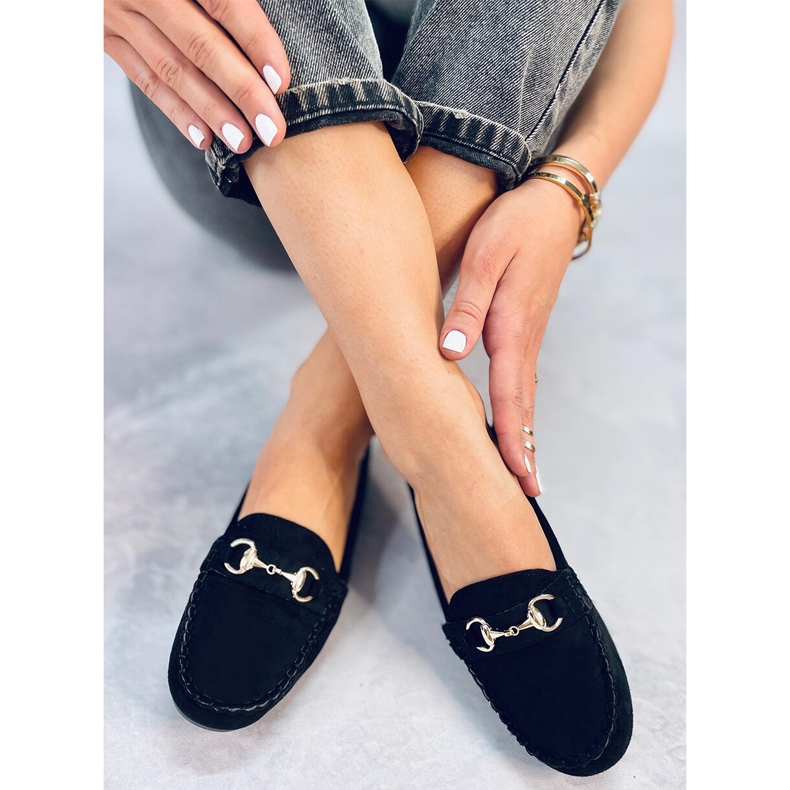 BM Mocasini de dama Hesso Black negru 1