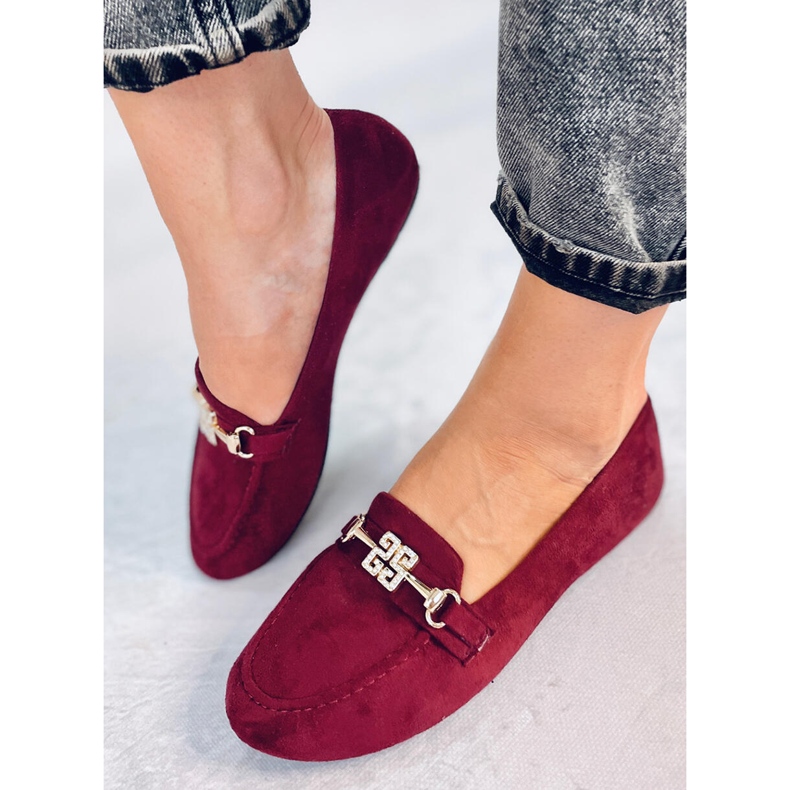 Mocasini dama Chloe Wine roșu 2 Mocasini dama Chloe Wine roșu 2