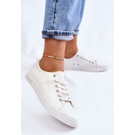 Pantofi de damă Smooth Low Big Star LL274058 Alb 3