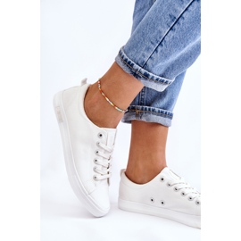 Pantofi de damă Smooth Low Big Star LL274058 Alb 4