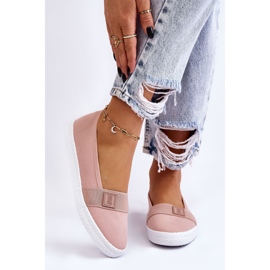 Pantofi de damă Big Star LL274202 Nud roz 2