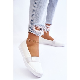 Pantofi slip-on damă Big Star LL274201 alb 2