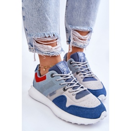 Pantofi de damă Big Star LL274421 Albastru 4