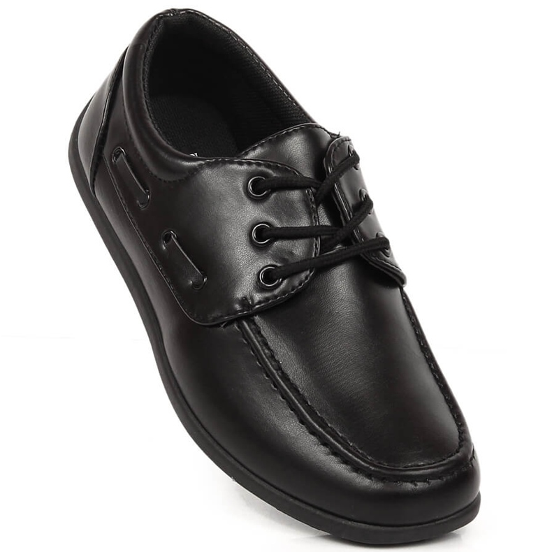 Pantofi de comuniune Black American Club 51/23 pentru băieți negru 1