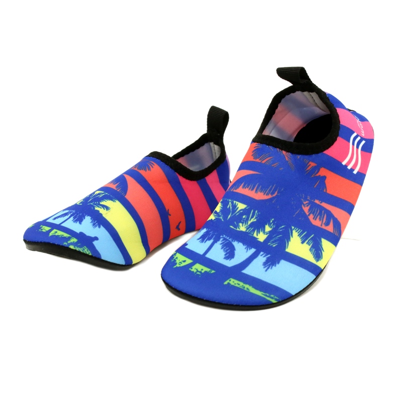 Pantofi de apă ProWater albastru din neopren 2