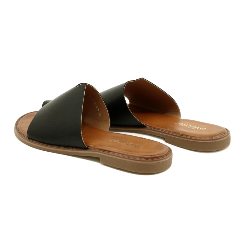 Evento Flip-Flip-Flops Flip-Flops Black Flip-Flops Eveto 22SD35-4586 Negru 5