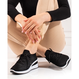 Pantofi sport Shelovet de damă negru 1 Pantofi sport Shelovet de damă negru 1