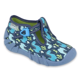 Pantofi copii Befado 110P448 albastru marin albastru 4