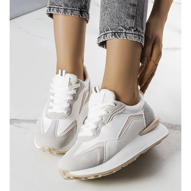 BM Tenisi gri pe platforma Ada bej 1