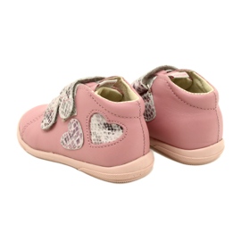 Pantofi cu velcro Mazurek 1264 Pink Snake Hearts roz 5 Pantofi cu velcro Mazurek 1264 Pink Snake Hearts roz 5