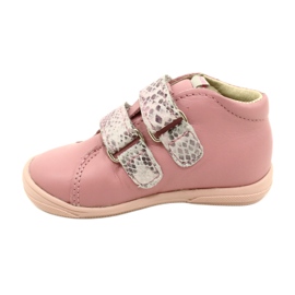 Pantofi cu velcro Mazurek 1264 Pink Snake Hearts roz 1 Pantofi cu velcro Mazurek 1264 Pink Snake Hearts roz 1