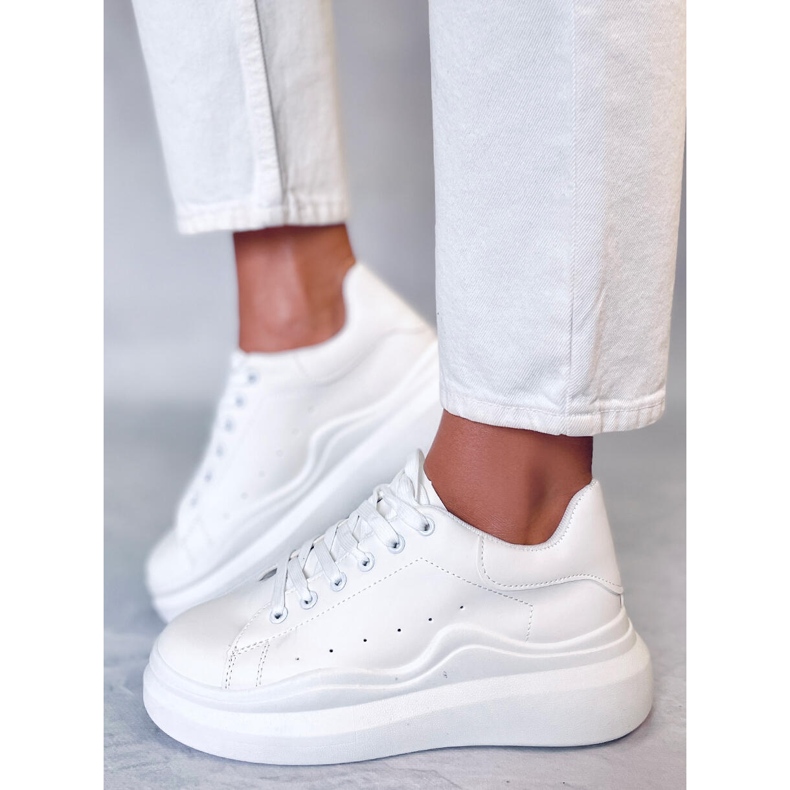 BM Pantofi sport dama Leone White alb 1