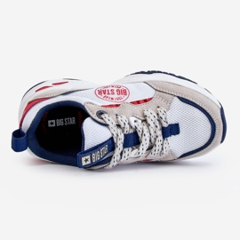 Pantofi Sport Copii Sistem Memory Foam Big Star JJ374269 Alb 6