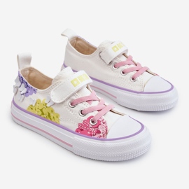 Pantofi cu velcro joasă pentru copii Big Star LL374061 Alb multicolor 1 Pantofi cu velcro joasă pentru copii Big Star LL374061 Alb multicolor 1