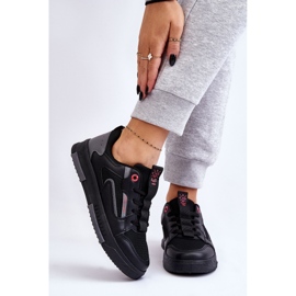 Pantofi de damă Cross Jeans Low LL2R4012C Negru 4