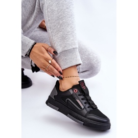 Pantofi de damă Cross Jeans Low LL2R4012C Negru 11