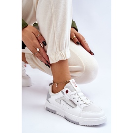 Pantofi de damă Cross Jeans Low LL2R4011C Alb 10