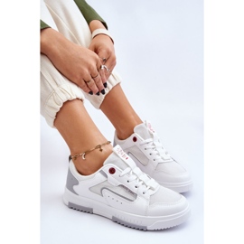 Pantofi de damă Cross Jeans Low LL2R4011C Alb 11