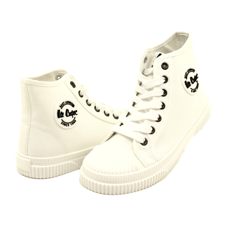 Tramvaie albă înaltă pentru femei Lee Cooper LCW-23-44-1607L 4
