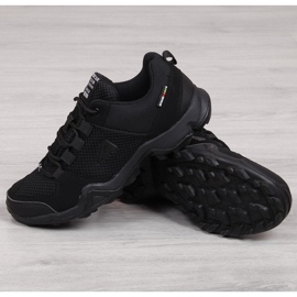 Pantofi sport de trekking pentru bărbați Black American Club negru 2