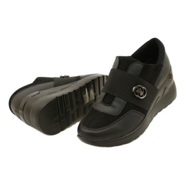 Pantofi slip-on Pantofi pană Evento 23SP35-5320 Negru 4