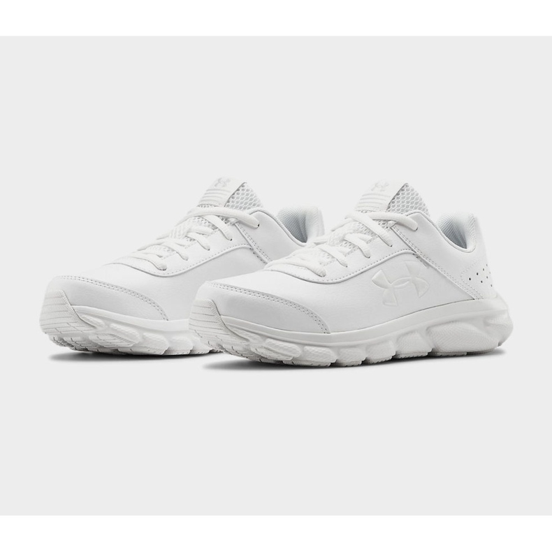 Pantofi pentru copii Under Armour Gs Assert 8 3022697-100 alb 1